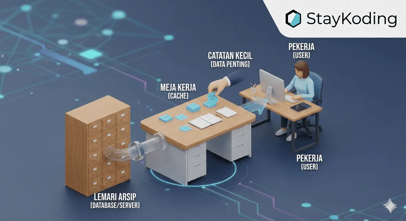 Ilustrasi Cache