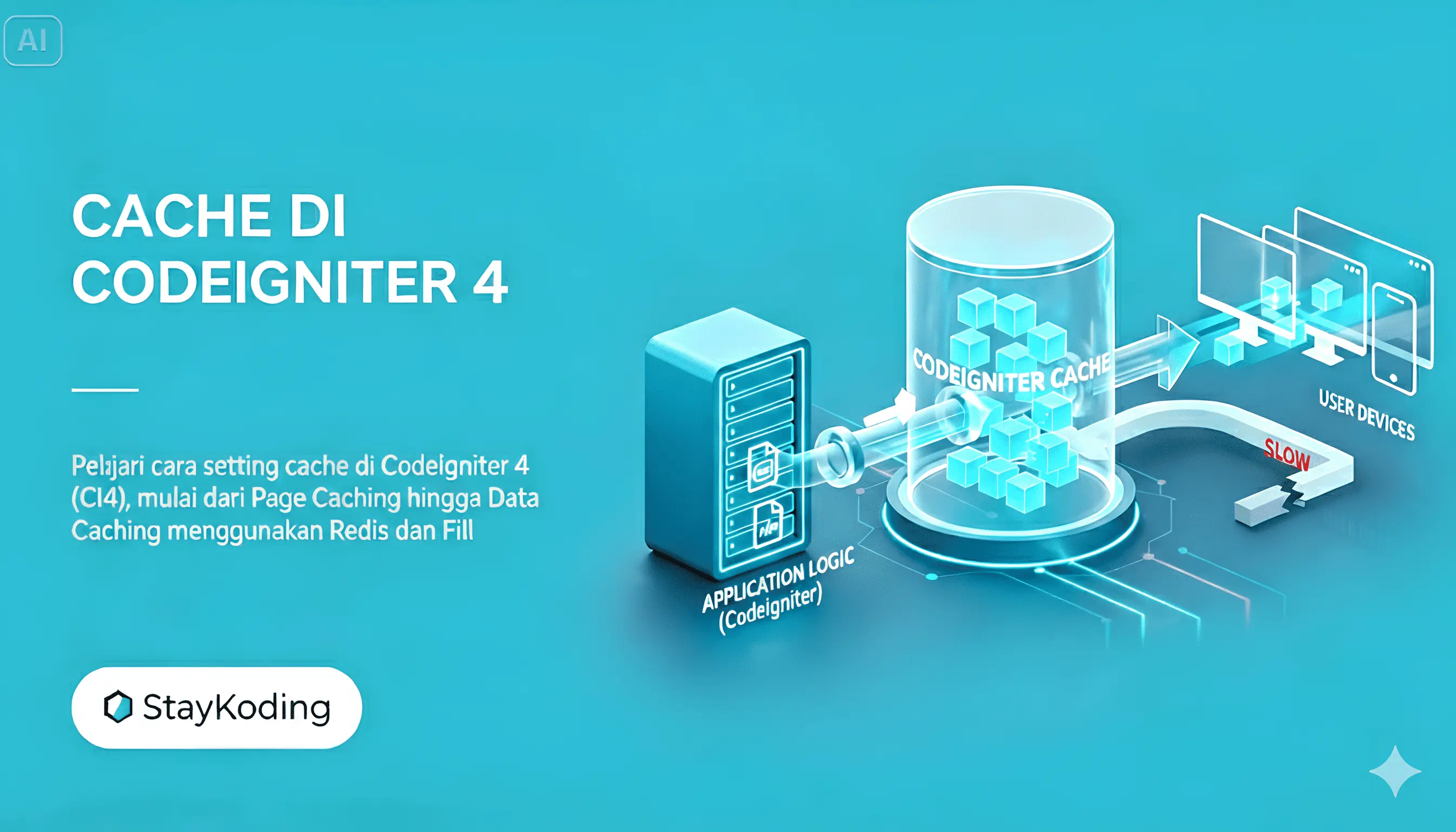 Cara Menggunakan Cache di CodeIgniter 4 Agar Website Secepat Kilat