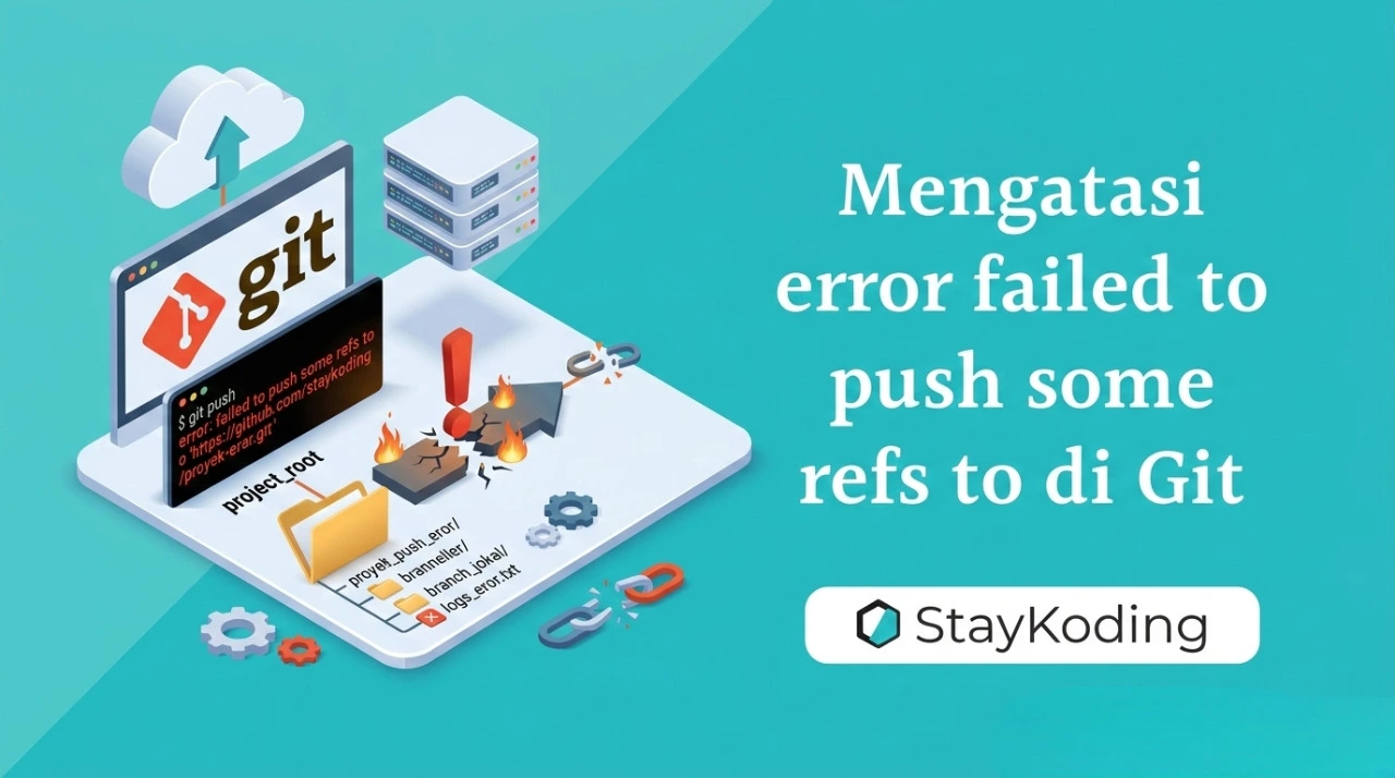 Mengatasi error failed to push some refs to di git